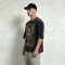 Vintage Acid Wash Screen Print T-shirt | Cracked Retro Graphic | 100% Cotton Oversized Fit | OEM Streetwear