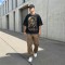 Vintage Acid Wash Screen Print T-shirt | Cracked Retro Graphic | 100% Cotton Oversized Fit | OEM Streetwear