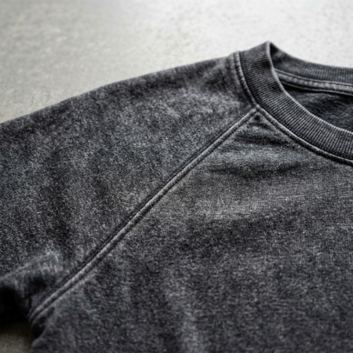 Vintage Washed Raglan sleeves T-shirt | Heavyweight Cotton Cropped Fit | Streetwear Manufacturer