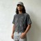 Vintage Washed Raglan sleeves T-shirt | Heavyweight Cotton Cropped Fit | Streetwear Manufacturer