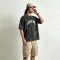 Vintage Crack Print Splash Ink Washed T-shirt | 100% Cotton Oversized Fit | Daily Street Urban Wear | OEM Streetwear