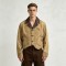 Embroidery DTG Print Applique Letter Cropped Canvas Jacket | Faux Leather Lapel Floral Metal Buttons | Clothing Manufacturer