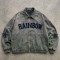 Towel Embroidery Washed Canvas Jacket | Vintage Acid Wash Star Patch Design | Custom Streetwear Manufacturer