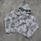 Custom Men's Graphic Wash DTG Hoodie Cotton Blend 380g