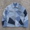 Multi-tone Color Block Patchwork canvas jacket |  Daily Street Casual Wear | Custom Streetwear Manufacturer