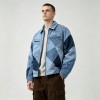 Multi-tone Color Block Patchwork canvas jacket |  Daily Street Casual Wear | Custom Streetwear Manufacturer