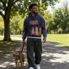 Custom Men's Graphic Wash DTG Heavyweight Cotton Hoodie 420g