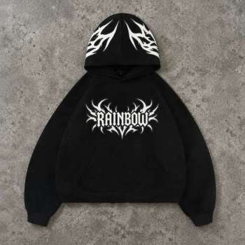 Custom Men's Graphic Silk Screen Hoodie Cotton Spandex 420g