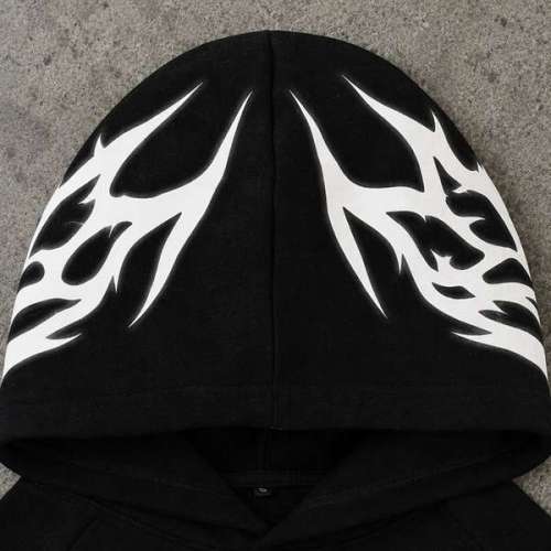 Custom Men's Graphic Silk Screen Hoodie Cotton Spandex 420g