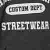 Custom Men's Graphic Screen Print Hoodie 100% Cotton 380g