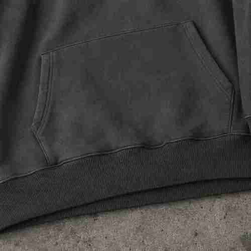 Custom Men's Graphic Screen Print Hoodie 100% Cotton 380g