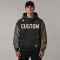 Custom Men's Two-Tone Screen Print Wash Hoodie Cotton Blend 410g