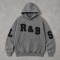 Washed Letter Towel Embroidery Hoodie | Heavy French Terry Kangaroo Pocket Top | Clothing Manufacturer