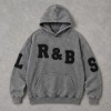 Washed Letter Towel Embroidery Hoodie | Heavy French Terry Kangaroo Pocket Top | Clothing Manufacturer