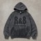 Wash Spray Dye 3D Embroidery Hoodie | Heavy cotton fleece oversized fit | Custom Streetwear Manufacturer