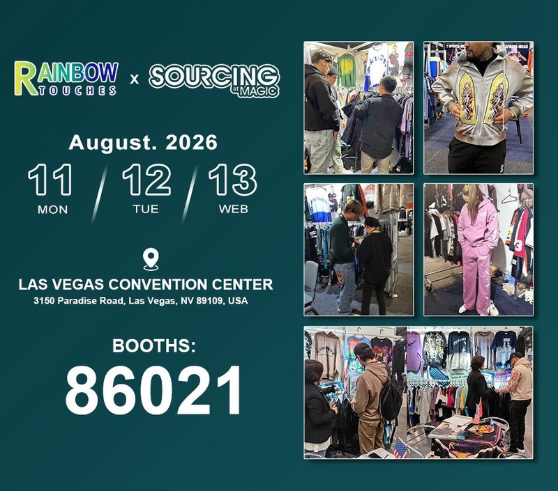 Rainbow Touches at Sourcing at Magic Las Vegas August 2026 Booth 86021