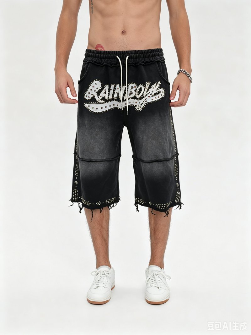 Cargo Capris custom pants streetwear supplier