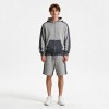 Color Block Splicing Zip Hoodie Short Set | Cotton Blend Relax Regular Fit | Summer Casual Streetwear | Clothing Manufacturer