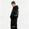 Spray Dye Curved Hoodie Set | Gradient Fog Effect | Soft Cotton Blend Fabric | OEM Streetwear