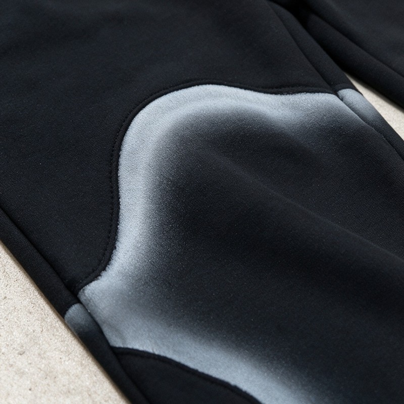 Spray Dye Curved Hoodie Set