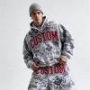 DTG Print 3D Embroidery Zip Hoodie Short Set | Vintage Fray Distressed Look | Graffiti Hip Hop Daily Streetwear | Custom Streetwear