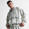 Spray Dye Splash Ink Hoodie Pant Set | Cotton Blend Oversized Wide Leg Fit | Custom Streetwear