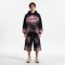 Washed Spray Dye Gradient Hoodie Set | Multi-Color Rivet Pocket Design | Custom Streetwear