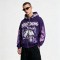 Washed DTG Screen Print Full Face Zip Hoodie | Graffiti Hip Hop Urban Street Casual Wear | Custom Streetwear