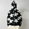 Full Face Zip Hoodie with All over Star Screen Print | Casual Hip Hop Street Daily Wear | Custom Clothing Manufacturer