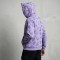 Embroidery Full Face Zip Hoodie with Towel Embroidery All Over DTG Print | Retro street casual daily wear | Custom Streetwear