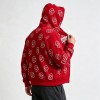Full Face Zip Hoodie with Dollar DTG Print Embroidery | Hip hop street casual daily wear | OEM Streetwear