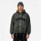 Washed Towel Embroidery Hoodie with Eyelet Rivet | Frayed Raw Edge Grunge Letter Design | Custom Streetwear
