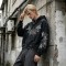 Distress Hoodie With Washed and Screen Print Ripped Craft | Gothic Punk Streetwear | Streetwear Manufacturer