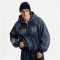 Distress Washed Hoodie with DTG Print Rhinestone | Applique Ripped Vintage Washed Style | OEM Streetwear