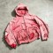 Distress Zip Up Hoodie Washed with All Over Ripped | Grunge punk street casual wear | OEM Streetwear
