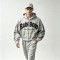 All Over DTG Print Gothic Screen Print Embroidery Distressed ripped Hoodie | Dark Gothic Streetwear | OEM Streetwear