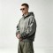 Distressed Ripped Hoodie Vintage Washed Star Applique | Oversized fit | Grunge street casual outfit | OEM Streetwear