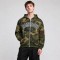 Applique Camouflage Zip Up Hoodie with Colorful Rhinestone | Y2K hip hop streetwear | Clothing Manufacturer