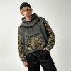 Boxy Washed Hoodie With Bullet DTG Print | Street Daily Wear | Custom Streetwear
