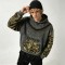Boxy Washed Hoodie With Bullet DTG Print | Street Daily Wear | Custom Streetwear