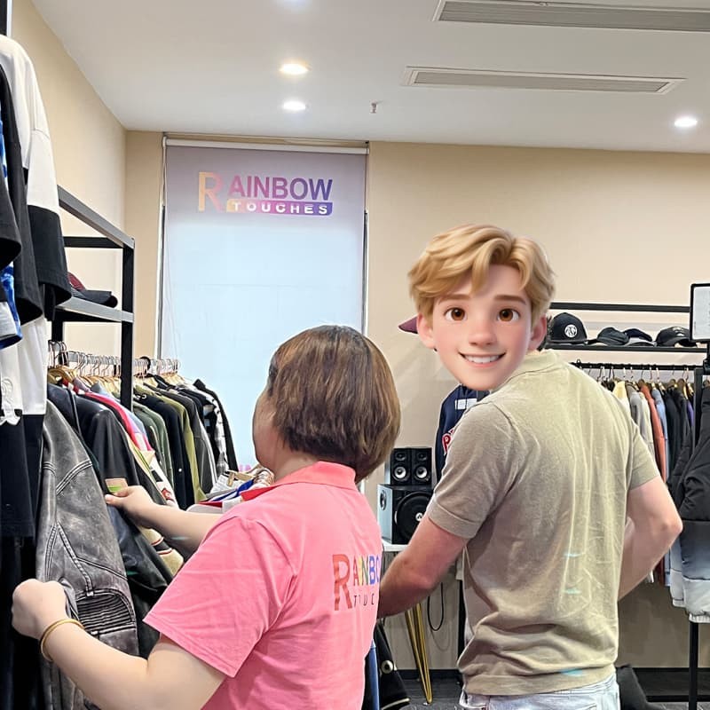 Warm Welcome: Overseas Clients Visit Rainbow Touches Factory