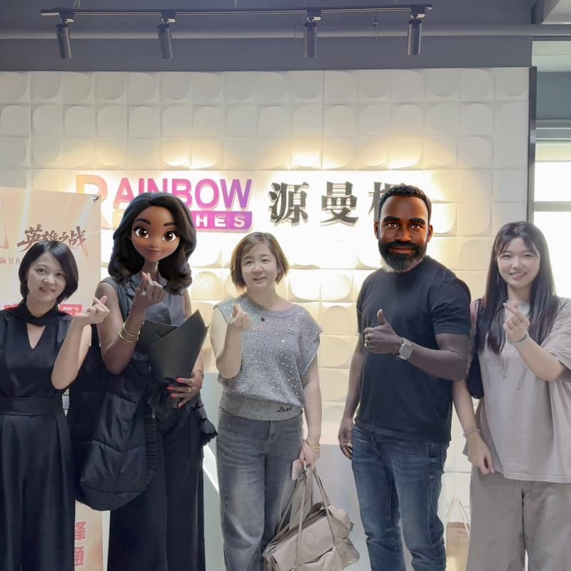 Warm Welcome: French Client Visits Rainbow Touches on Sep 18,2026