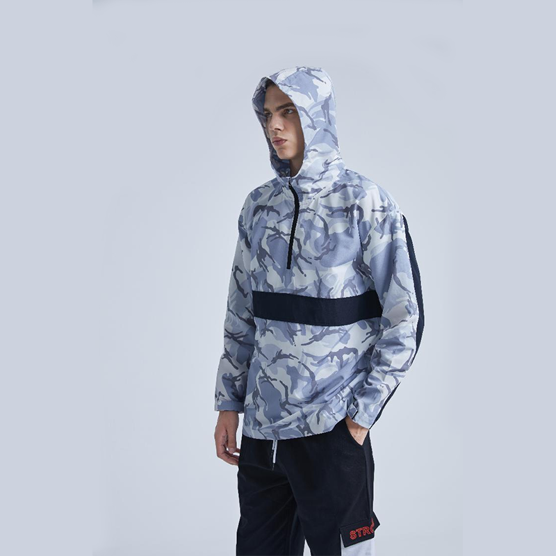 Camouflage Windbreaker Jacket