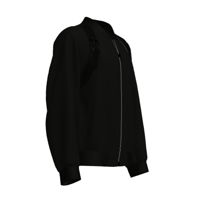 Custom Men's Jacket | Original 3D Digital Design | PU leather Shoulder Windbreaker Jacket For Men