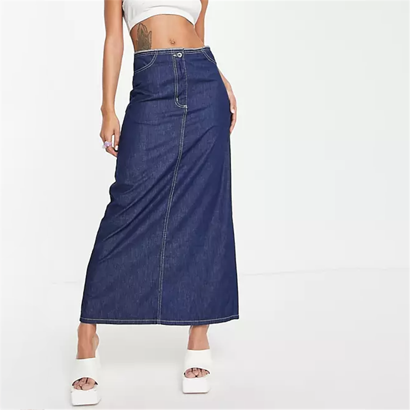 Custom Women's Y2K Denim Skirt