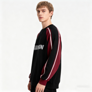 Screen Print Sweatshirt Men | Color Block | 100% Cotton | 320gsm | Custom Streetwear Manufacturer