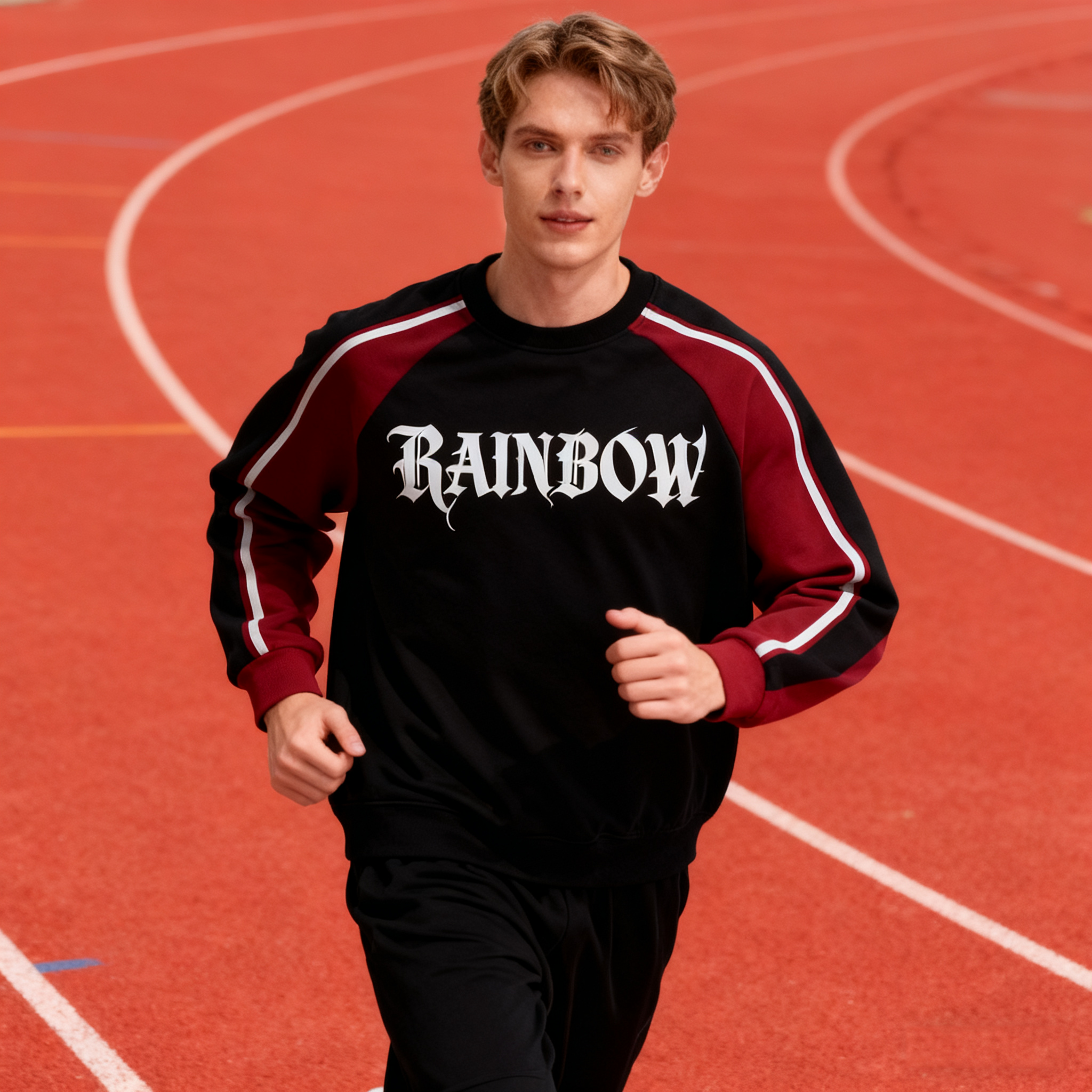 Screen Print Sweatshirt Men