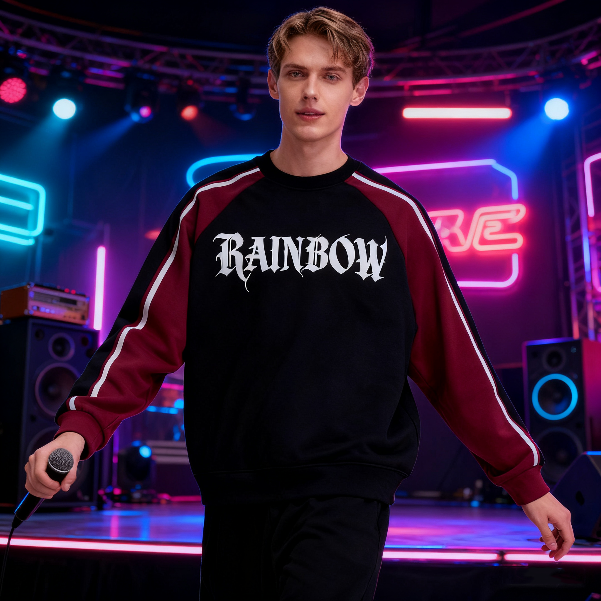 Screen Print Sweatshirt Men