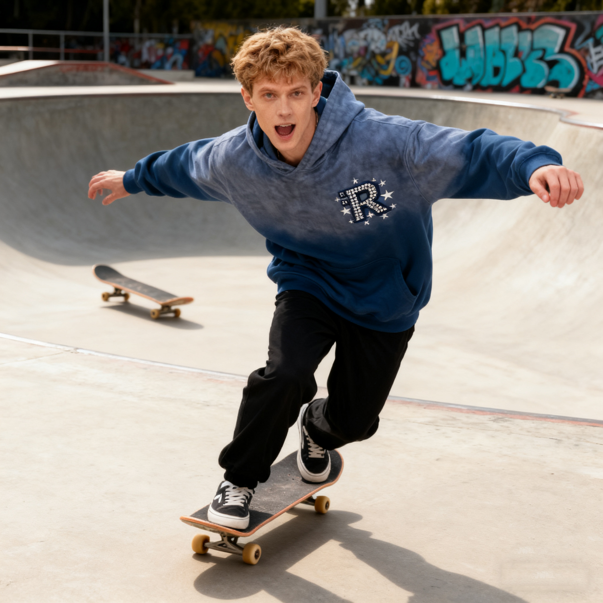 Men's Spray Hooded Sweatshirt