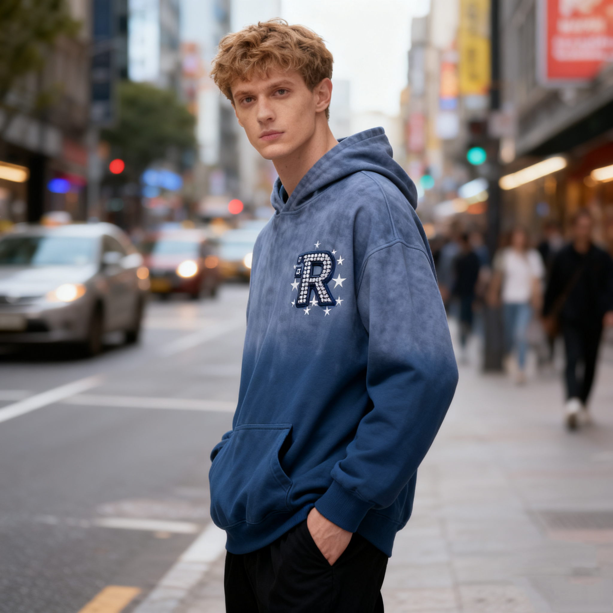 Men's Spray Hooded Sweatshirt